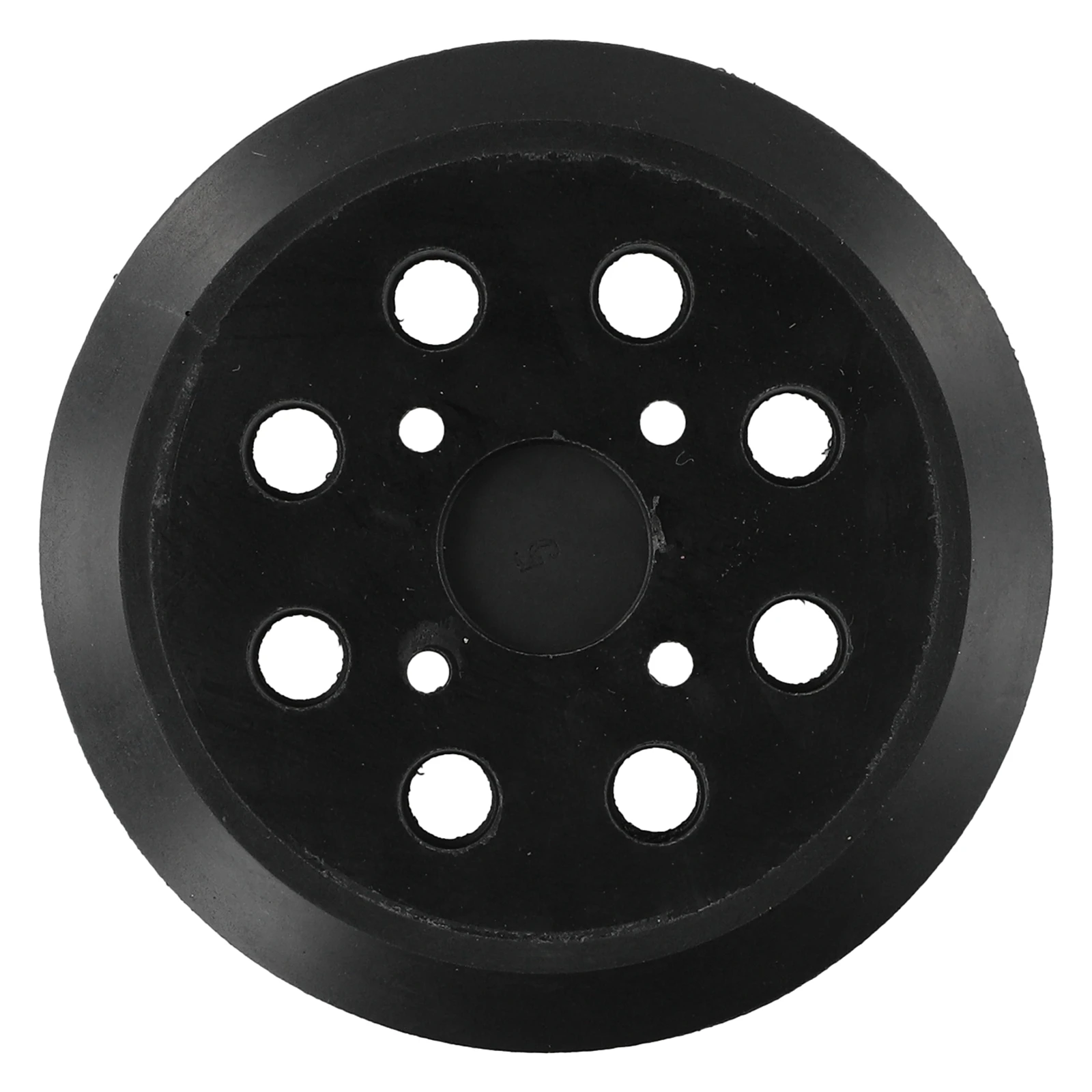 

Useful Backing Pad Orbit Sander 5inch/125mm 8 Holes Accessories Black Durable Easy Installation Hook And Loop PU