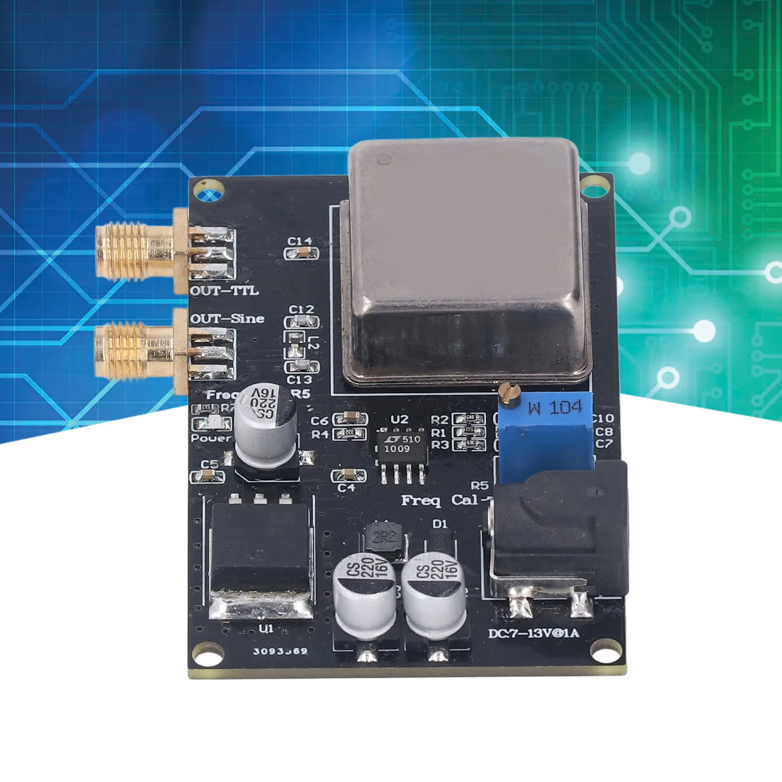 Frequency Standard Reference Module OCXO 10MHz Crystal Oscillator