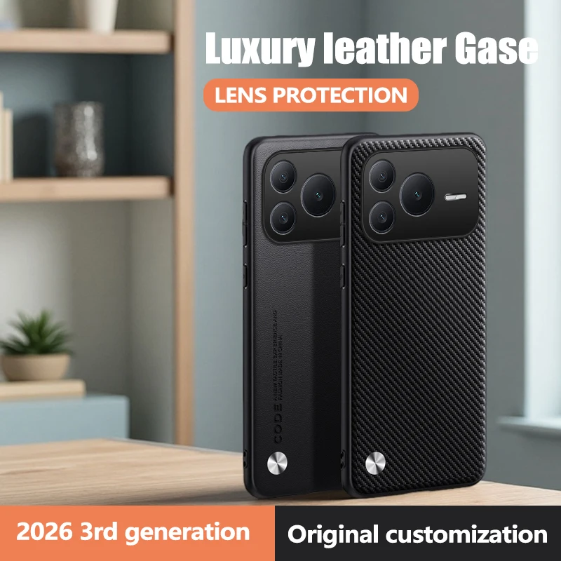 Luxury PU Leather Shockproof Phone Case - Full Protection Cover