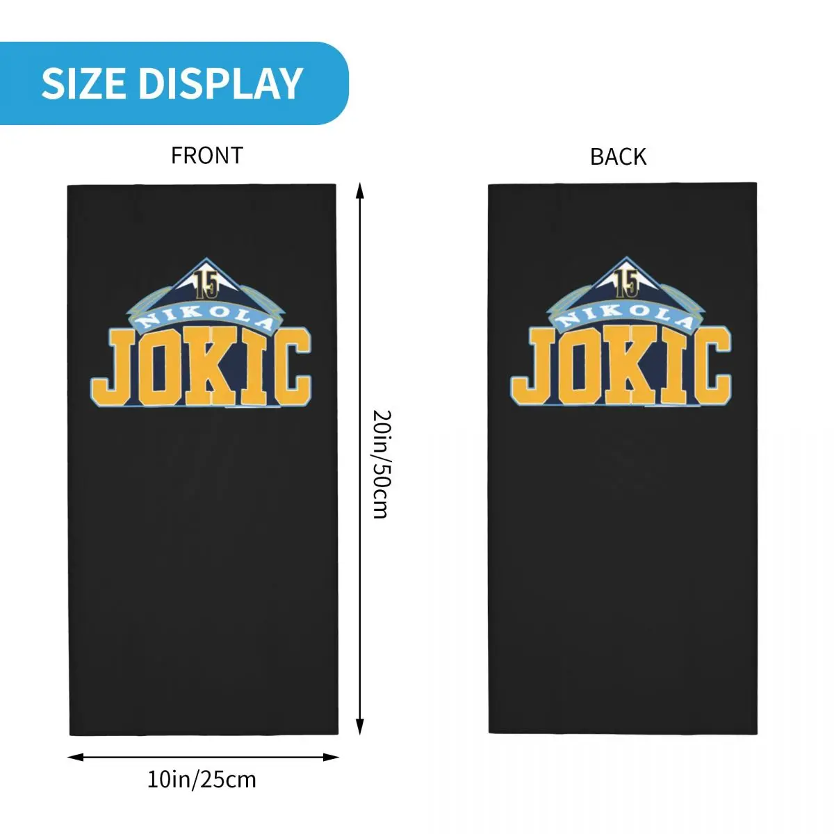 Рисунок 3 - Nikola Jokic Денвер с логотипом