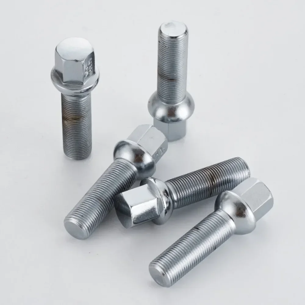 1pc M15x1.25 Extra Long Wheel Lug Bolts Screws Suit for Mercedes-benz Hex 17mm Thread Length 28/35/40/45/50/55/60/65mm