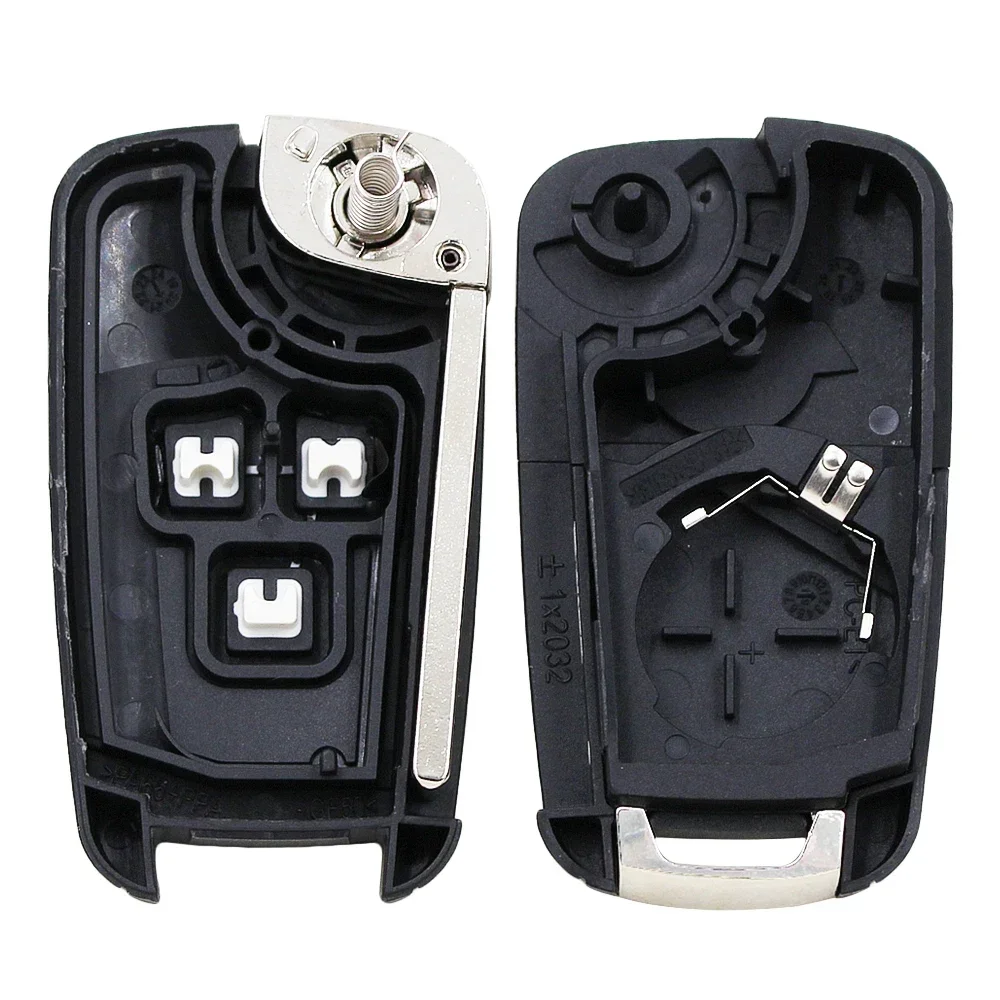 Key Case Car Key Shell Fits HU100 Blade For Opel Vauxhall 2/3B
