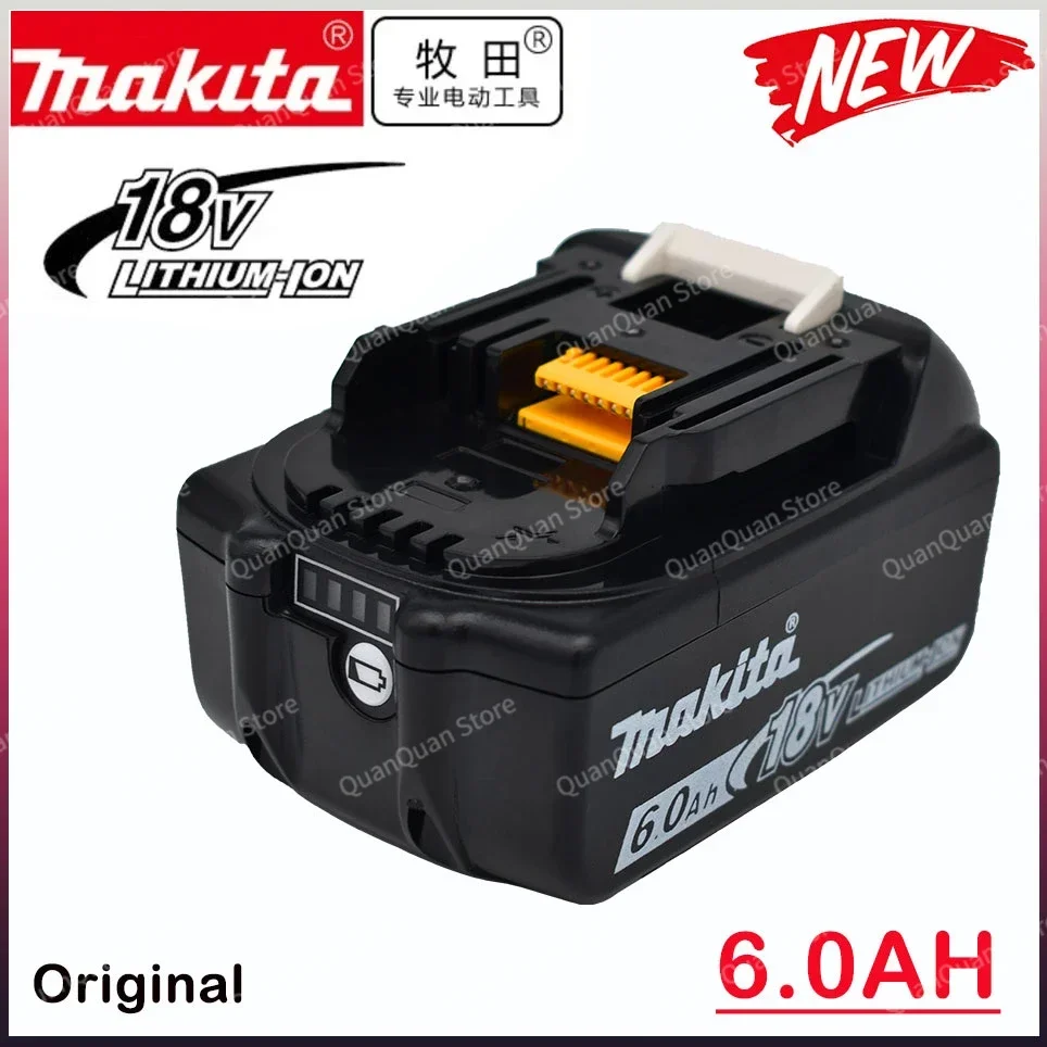 

100% Original 18v makita battery 6000mAh Rechargeable Power Tools Battery with LED Li-ion Replacement LXT BL1860B BL1860 BL1850