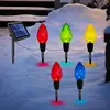 Outdoor Path Lights 5X Rhombic Pathway Lights for Gardens Solar Garden Light Long Lasting Outdoor Lighted Stake Christmas 4