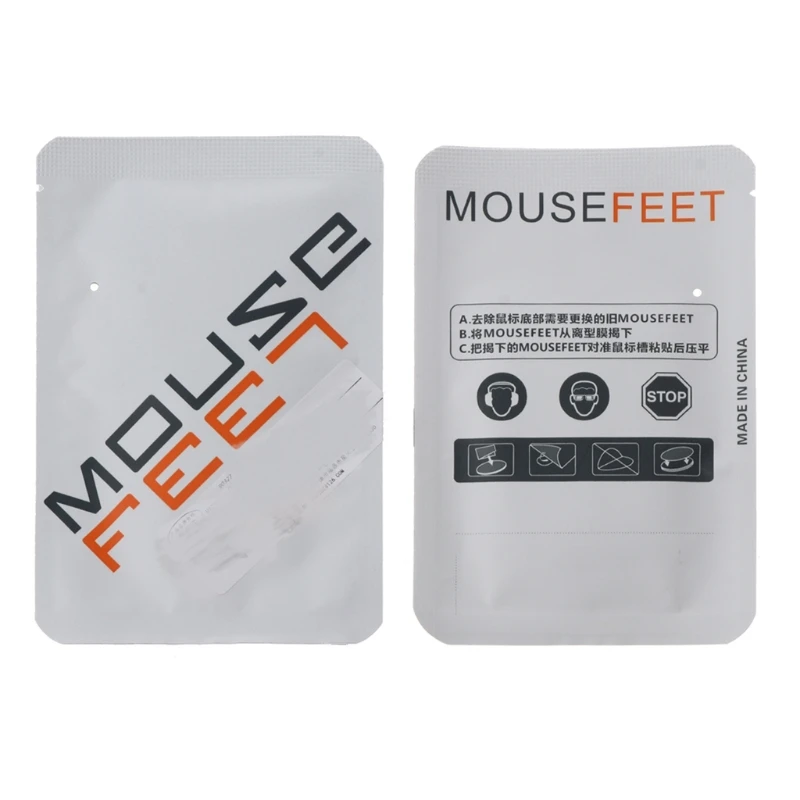 1 set Mouse Skate Mouse Feet for razer Basilisk Ultimate Mouse Glides Curve Edge