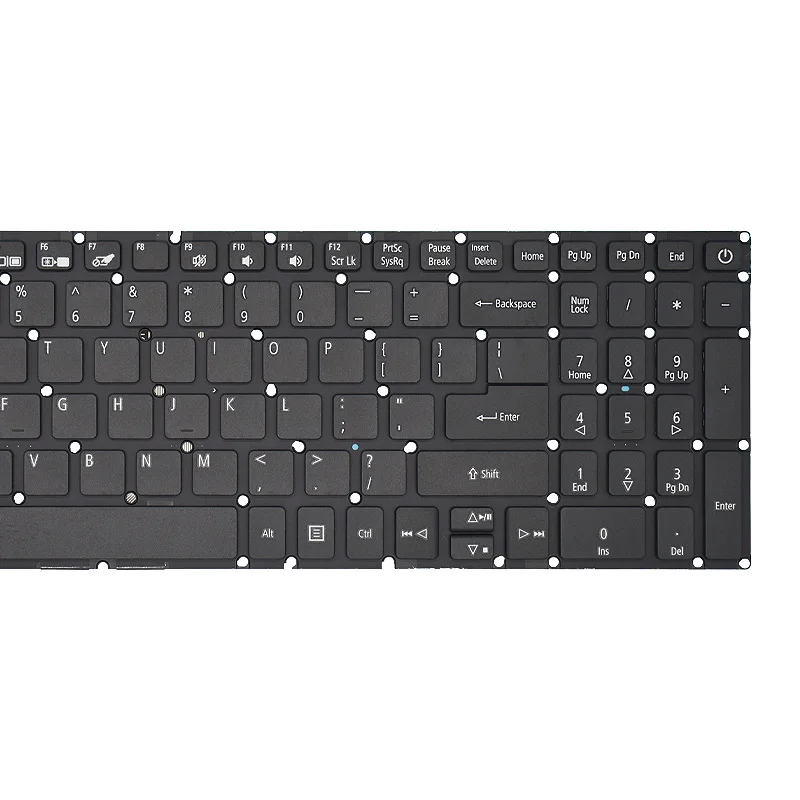 Teclado para Notebook Russo com Retroiluminação para Acer Aspire Eua br sp A31521 31g A31541 A31551 A315-53g N17c4 A615-51 A71772g - Imagem 2