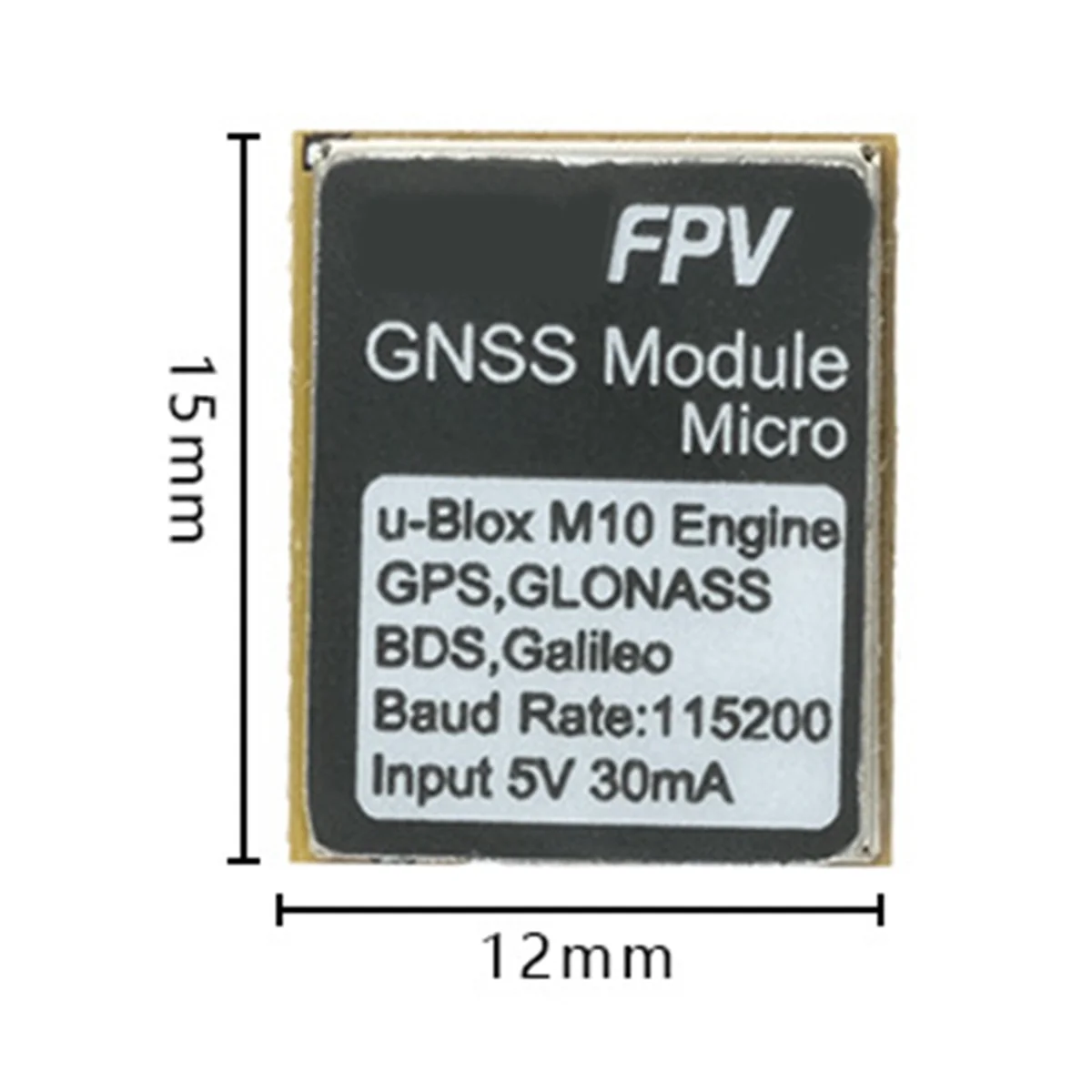 GNSS 마이크로 타입 M10 GPS 모듈용 FUFU RC FPV 프리스타일 드론 DIY 부품용 내장 세라믹 안테나