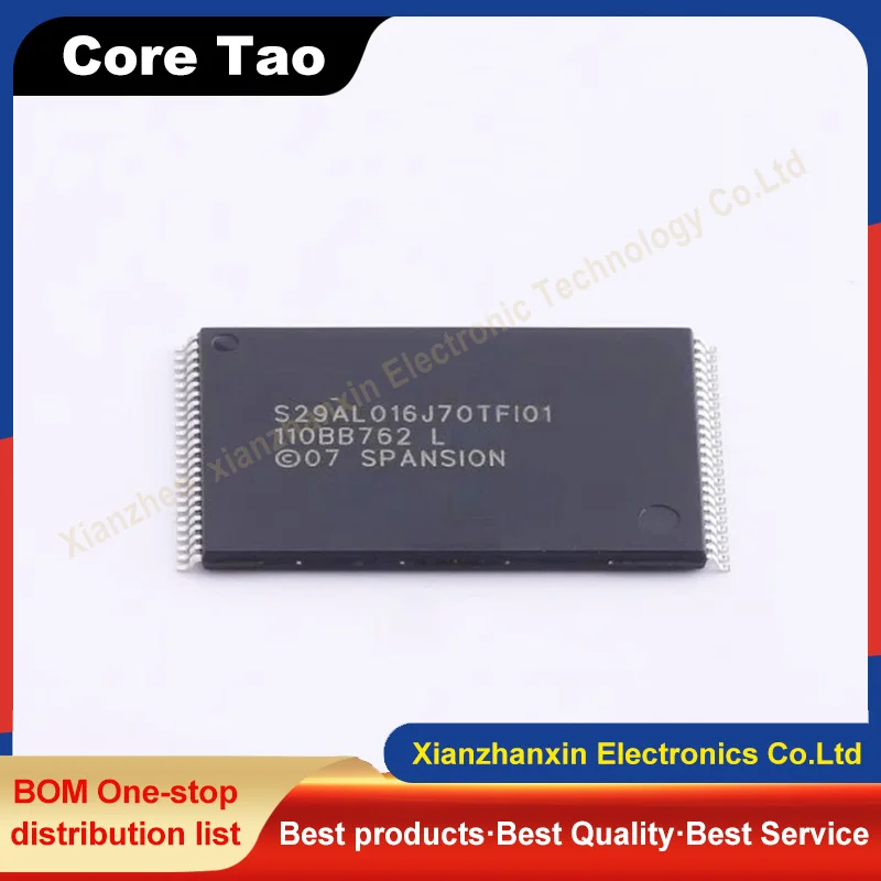 

1pcs/lot S29AL016J70TFI01 S29AL016J70TFI010 TSOP48 Memory chips
