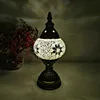 Turkish mosaic table Lamp vintage art deco Handcrafted lamparas de mesa mosaic Glass romantic bed light lamparas con mosaicos 3