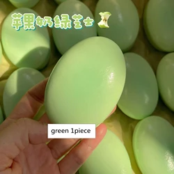 Soft Squishy Cheese Cake Stress Relief Toy for Adults - Slow Rising Sensory Fidget (Green)