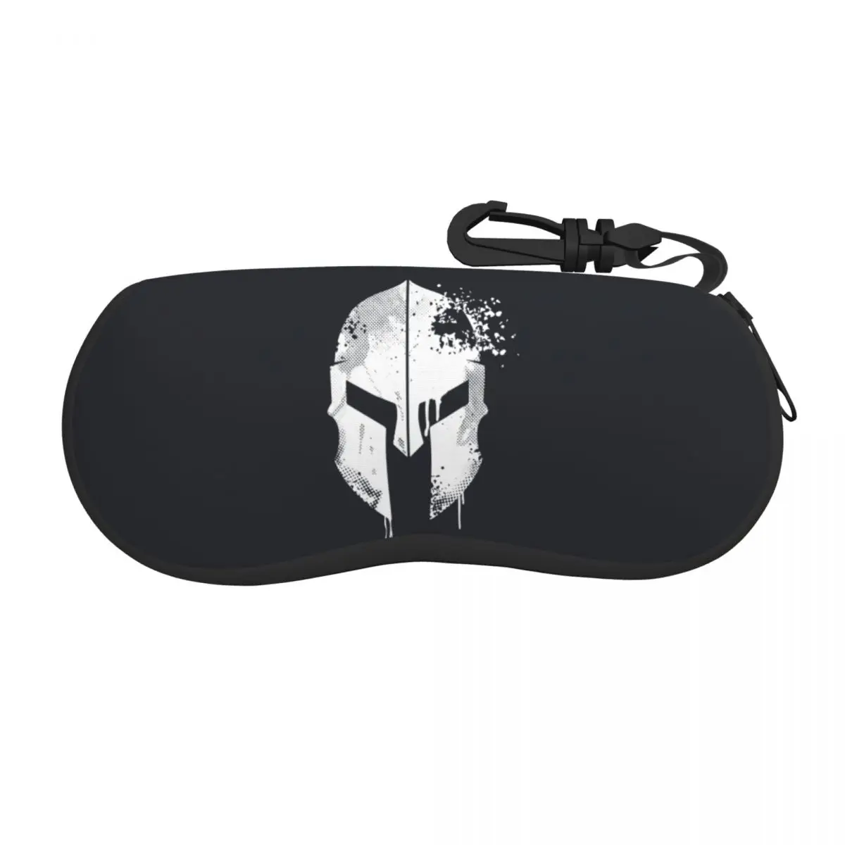 

Custom Spartan Helmet Shell Glasses Case Unisex Cool Sparta Warrior Eyeglasses Case Sunglasses Protector Box
