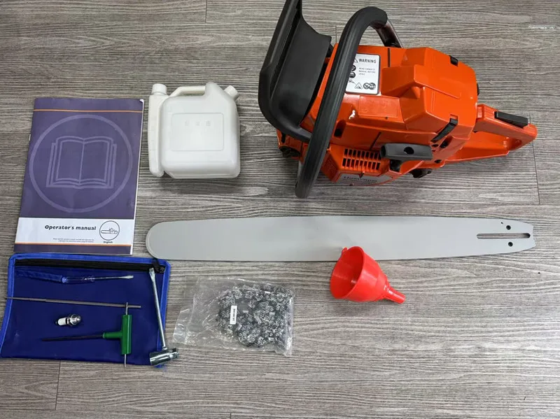 Hus 365 Pro Chainsaw 65cc Professional Forestry Tool Gas Powered 24'' Bar 3.4KW