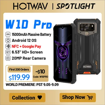 HOTWAV presenta el nuevo W10 Pro: El teléfono con 15000 mAh de batería 3