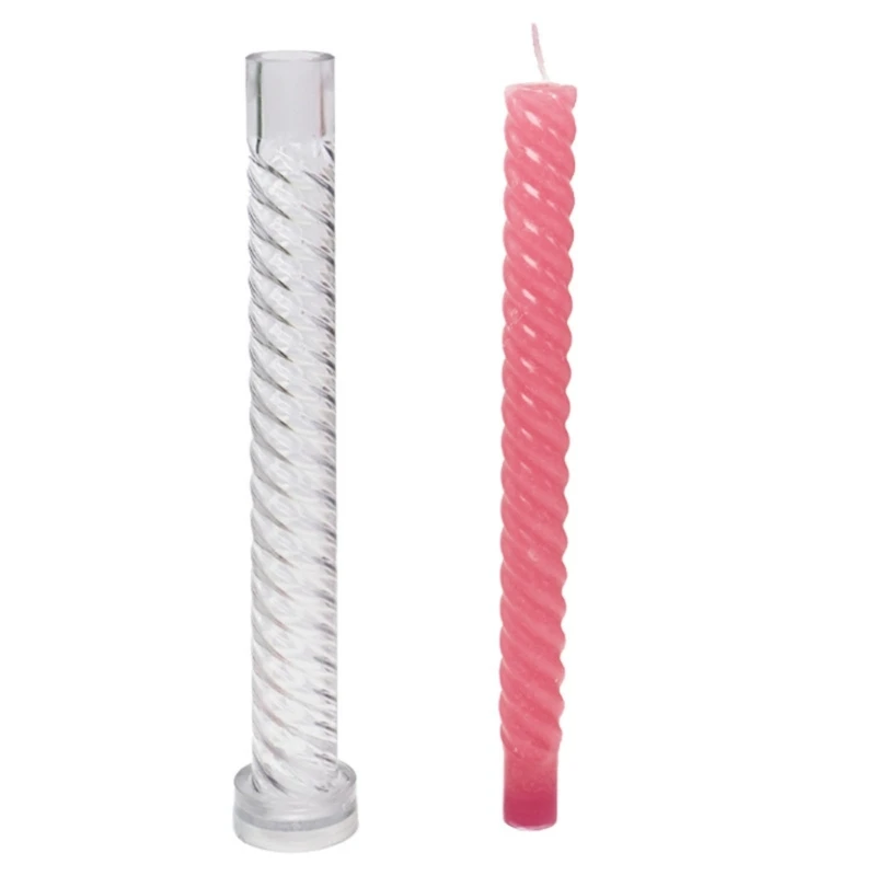 New Long Rod Shaped Plastic Candle Mold for DIY Handmade