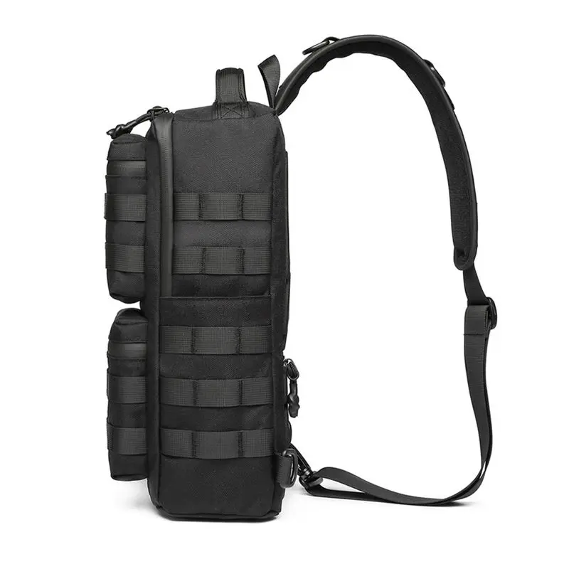 Ozuko Military bag Chest Bag Outdoor Sports Men's Oblique Straddle Shoulder Bag Waterproof Men's One Shoulder Crossbody Bag
