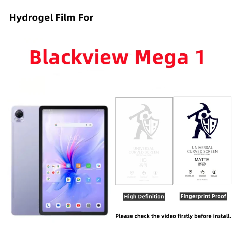 Dual Pack HD Hydrogel Matte & Clear Screen Protectors