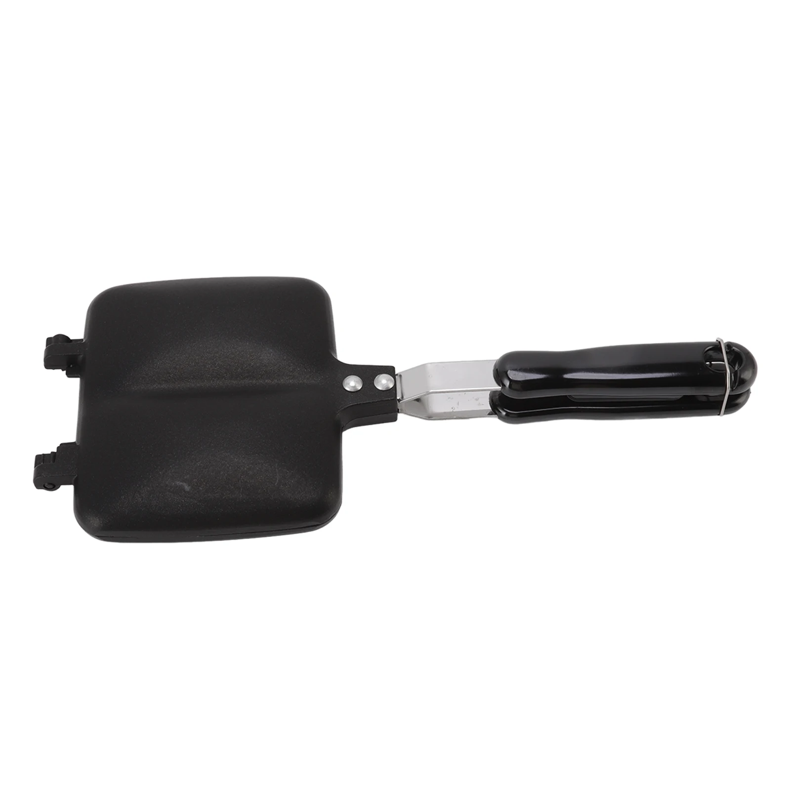 Grilled Maker Pan Prevent Burning Evenly Heated Double Sided Frying Pan Aluminum Alloy for Home Kitchen for Breakfast 2