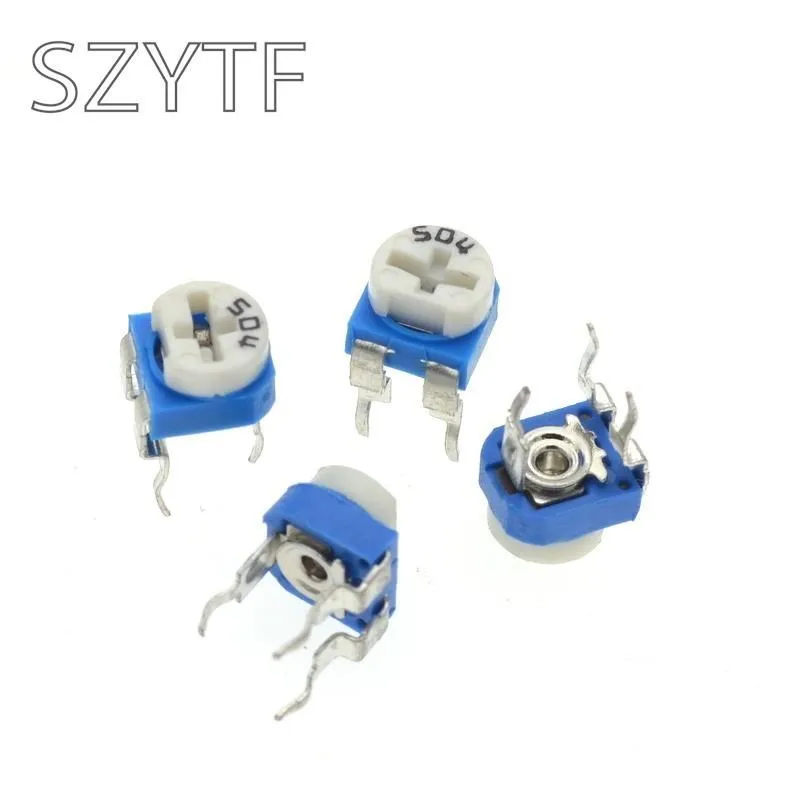 RM065 RM-065 100 200 500 1K 2K 5K 10K 20K 50K 100K 200K 500K 1M ohm Trimpot Trimmer Potentiometer Variable Resistor 10pcs multiturn potentiometer trimmer potentiometer adjustable resistor