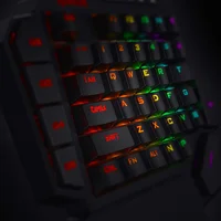 Redragon K585 DITI One-Handed RGB Mechanical Gaming Keyboard,Wrist Rest 42 Keys Type-C Professional Gaming Keypad Hot-Swappable - Image 3