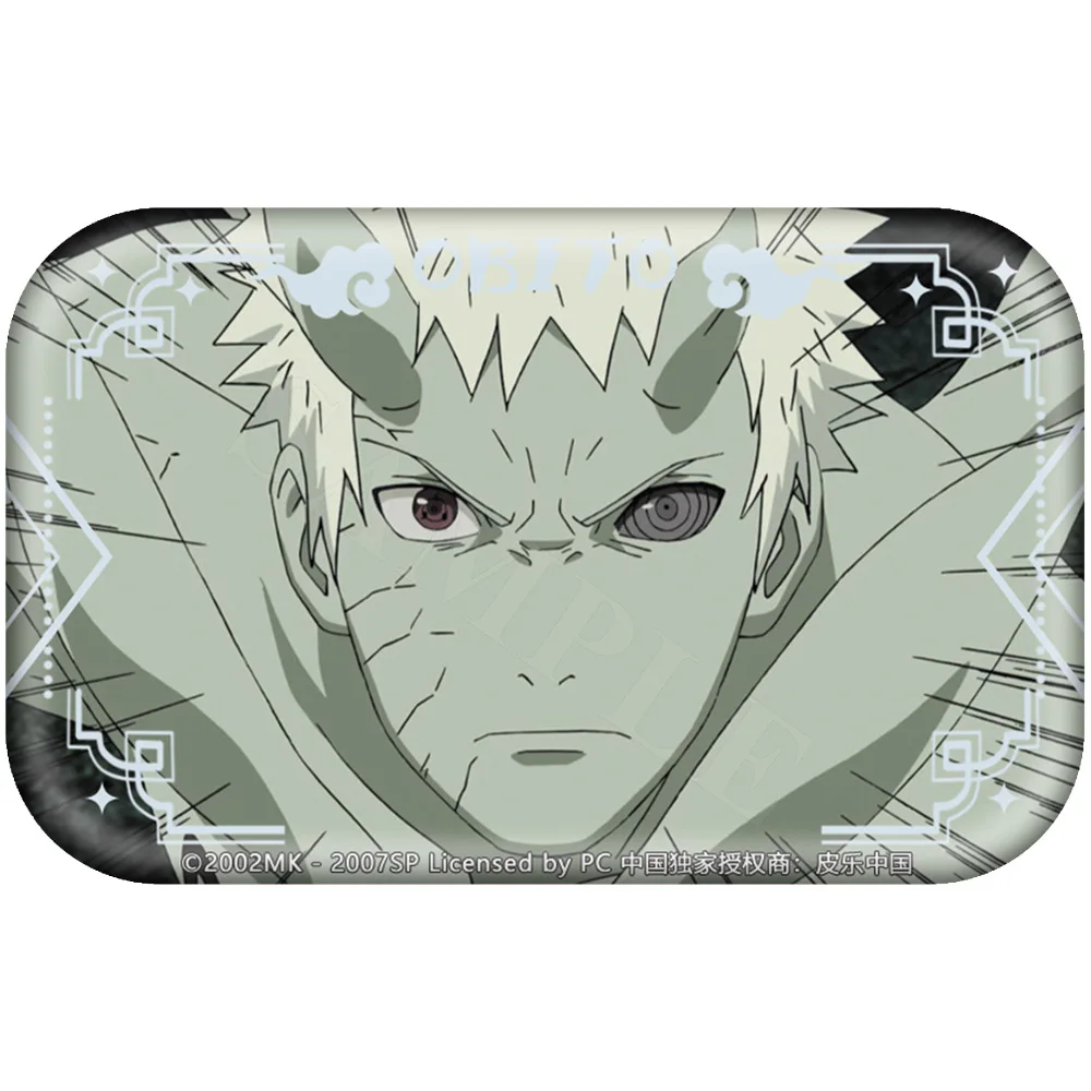 Officially Licensed Naruto Character Cosplay Square Badge