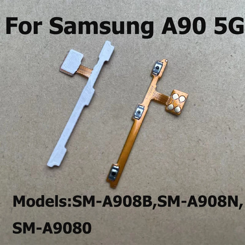 

New For Samsung Galaxy A90 5G Power ON OFF Mute Switch Control Key Volume Button Flex Cable