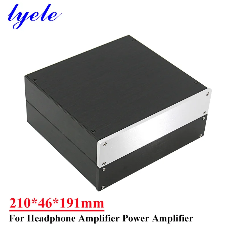 210*46*191mm Allaluminum Power Amplifier Chassis Amp DAC Chassis Shell