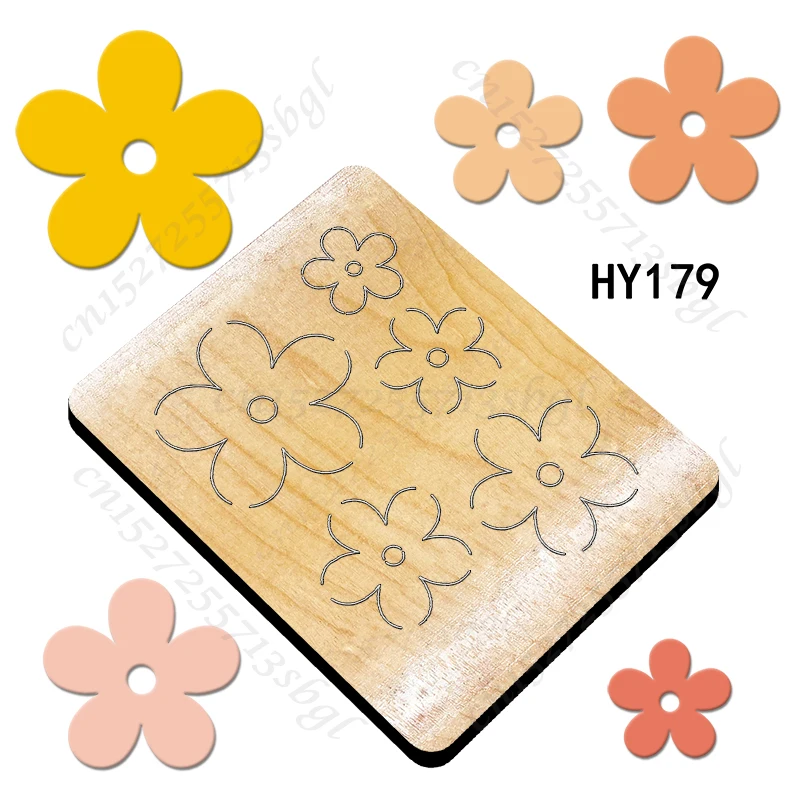 꽃 시장의 일반적인 금형 스크랩북 기계에 적합한 새로운 목재 절단 다이