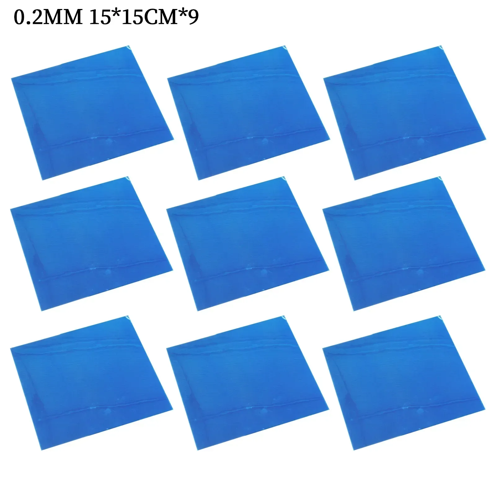 Decorative Mirror Sheets Flexible Non Glass Mirror Plastic Tiles Wall Stickers Decal 3D Stickers 9pc Walls, Doors