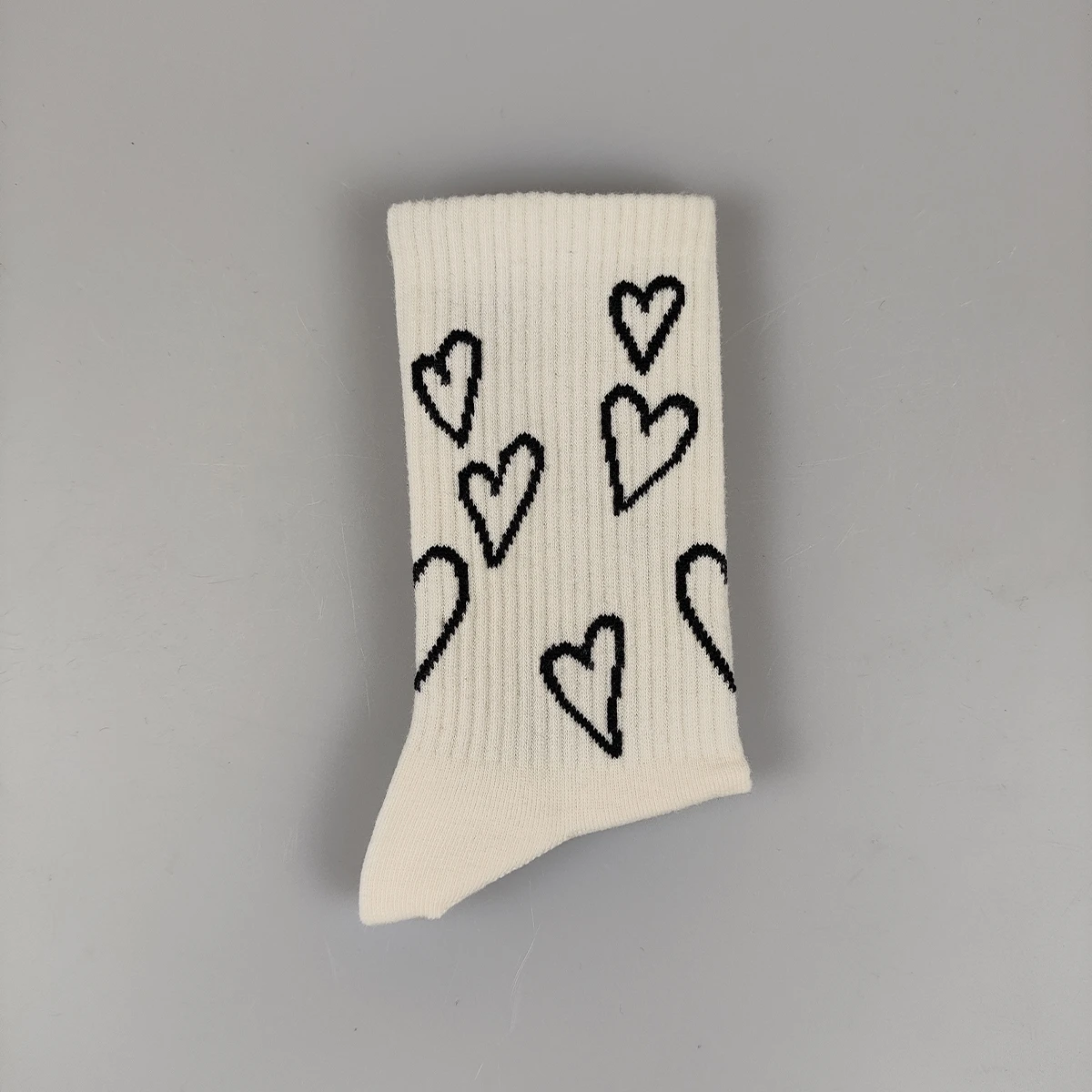 

Letter Heart Home Training Bicycle Long Short Athletic Adult Ankle Socks Hyperbole Big Size Naughty Indoor High Quality Winter