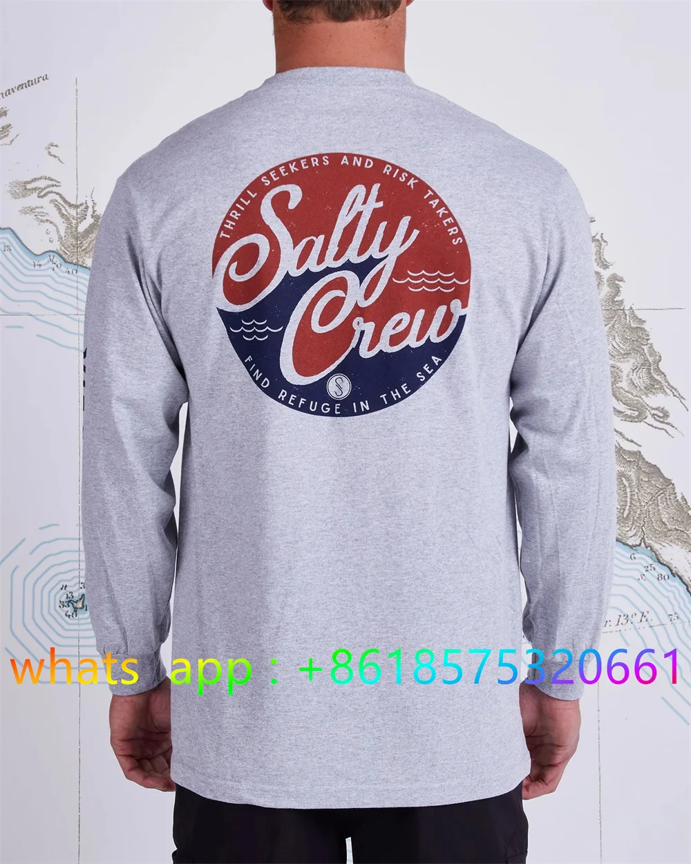 thumbnail image 1 of Camisas de pesca de manga larga para hombre, equipo de rendimiento, camiseta suave y cómoda de verano para deportes al aire libre, transpirable, UPF 50+, camisa de pesca, 1 of 5