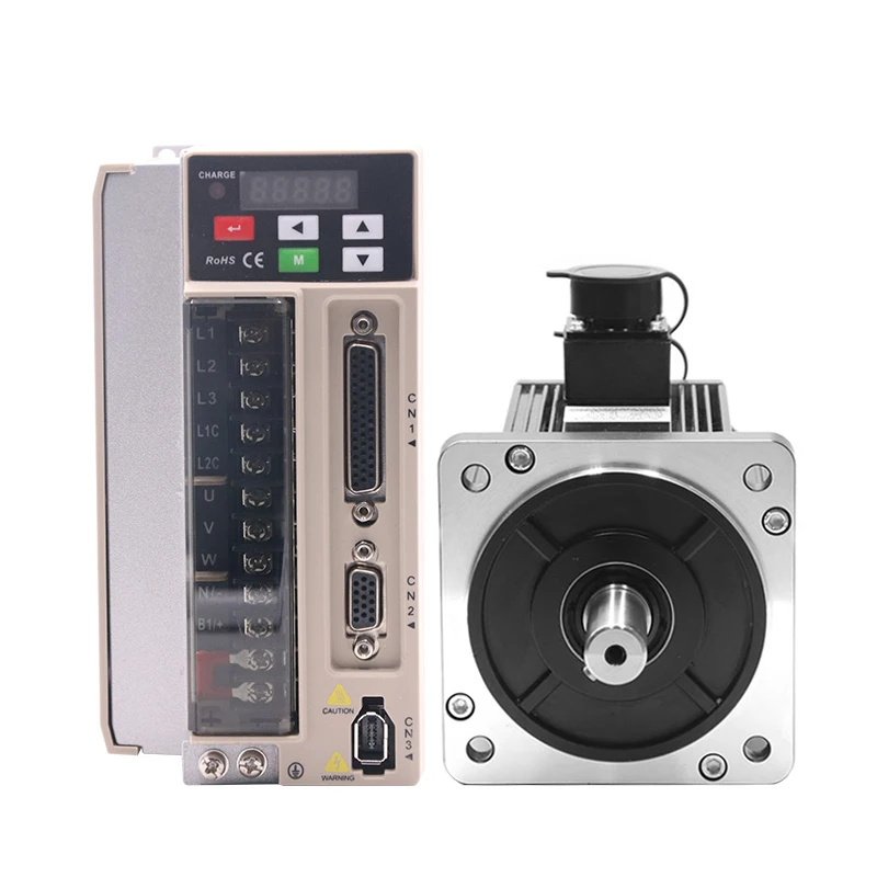 

Siheng motor factory 3phase 130mm 1.5KW 2500R 3000rpm RS485 control 6.0N Ac Servo Motor and Driver for injection molding machine