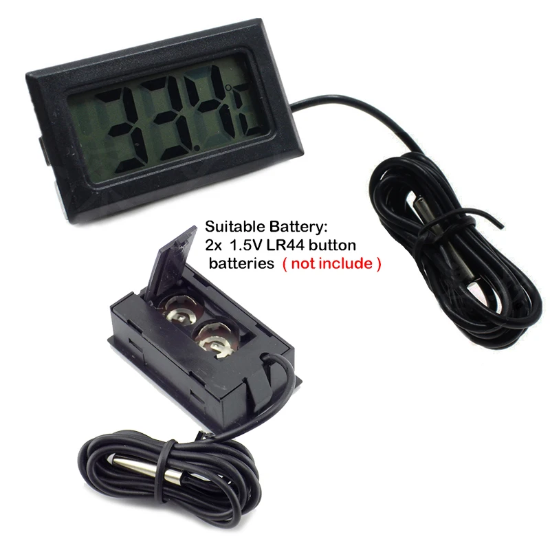 Fdit Hygrometer, Humidity Monitor Reptile Thermometer, Brooders For Reptile