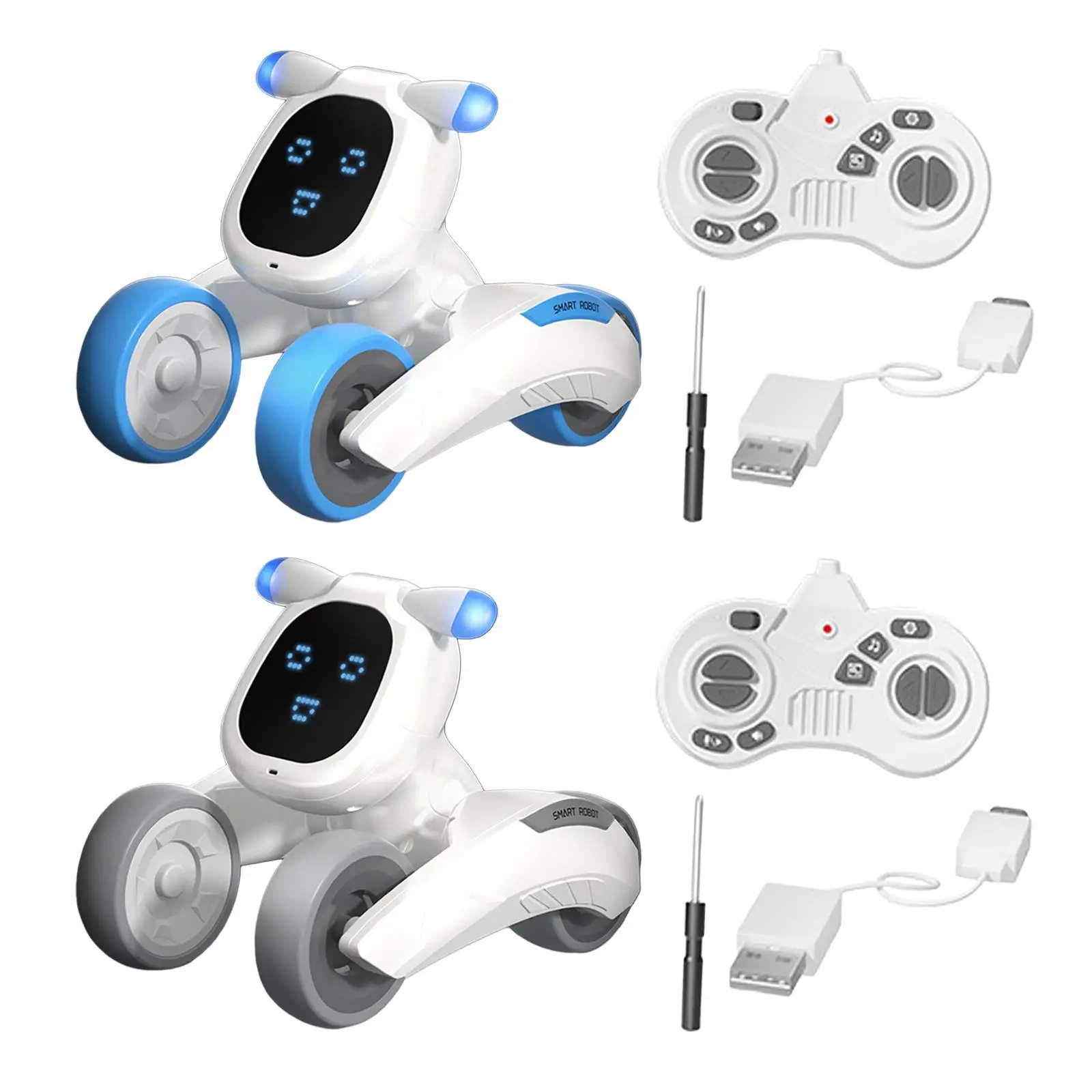 Robot Dog Toy Gesture Sensing Electronic Pet Toy for Girls Adults Boys 2