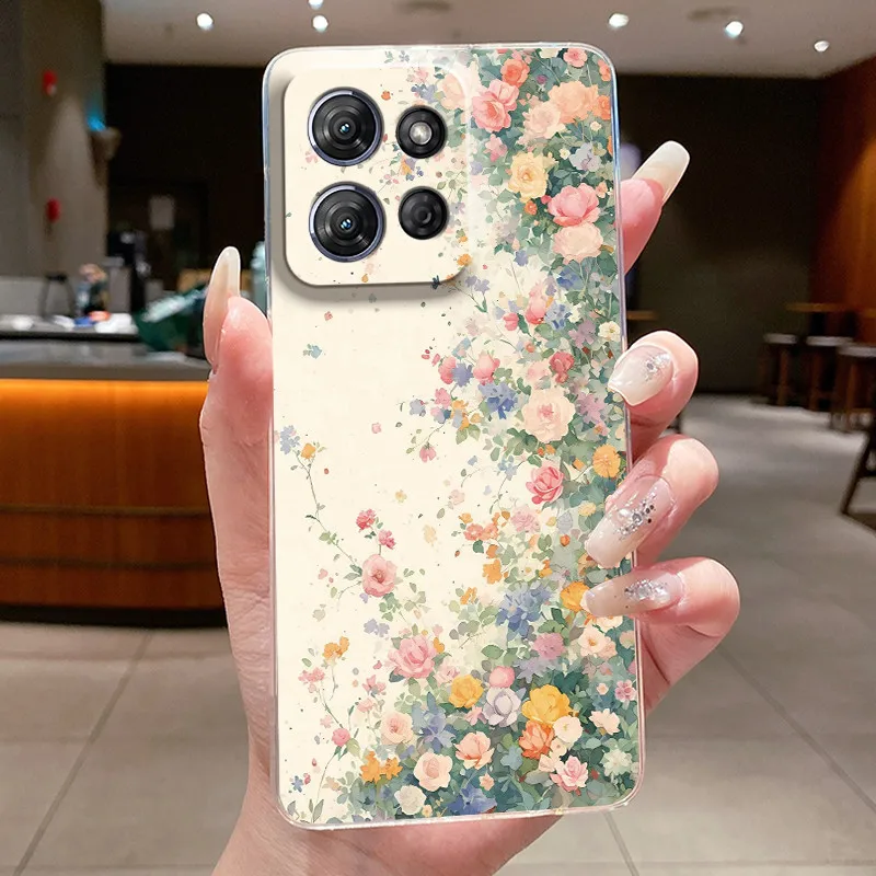 Transparent Soft Silicone TPU Phone Case - Protective Casing