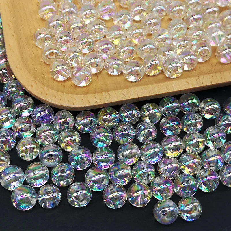 

10mm acrylic transparent magic bead beads accessories diy jewelry material wholesale