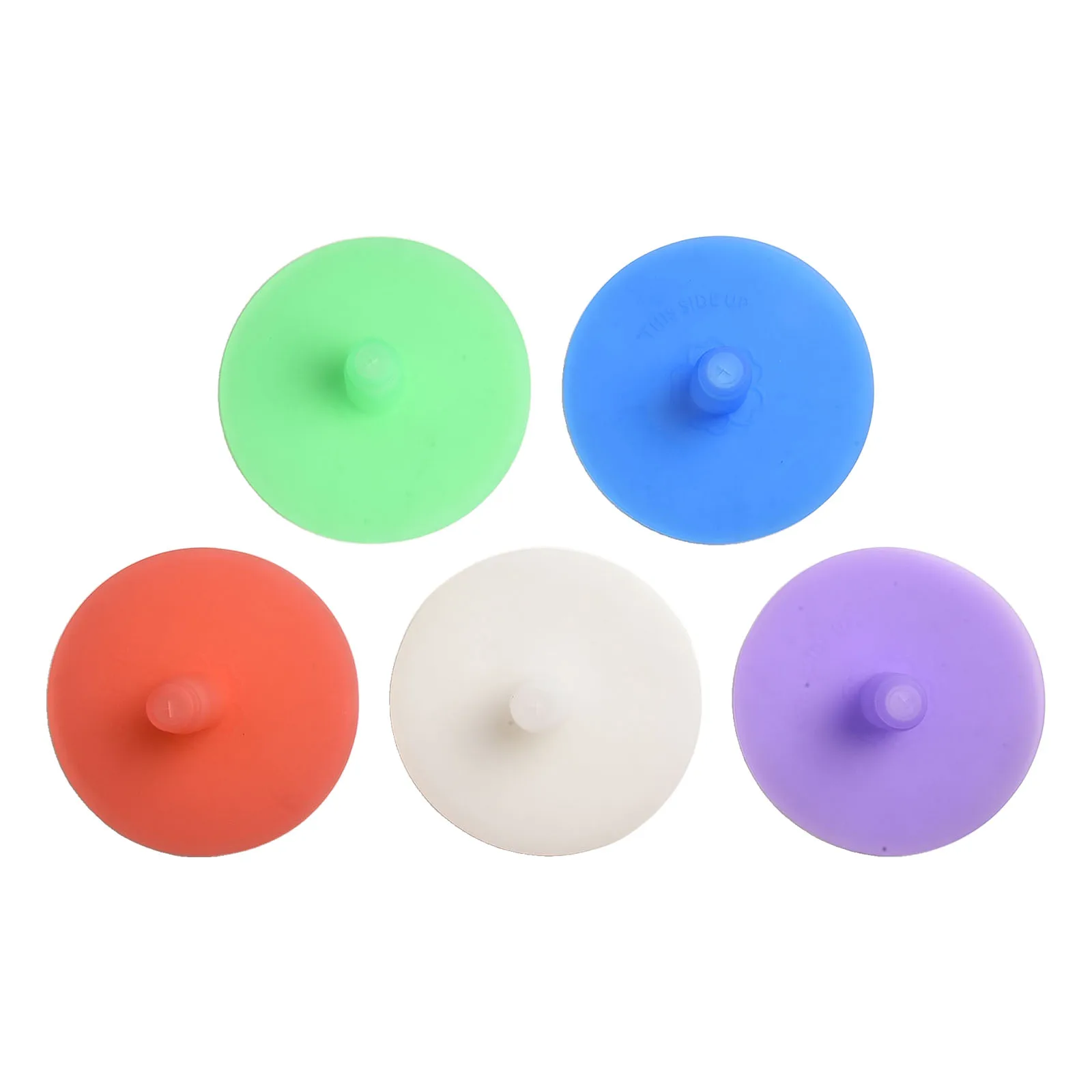 Convenient Silicone Fermentation Cover, Anhydrous Airlock Fermenting Lids for Pickles and Sauerkraut, 5 Piece Set