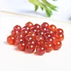 50pcs/Lot Natural Stone Big Hole Beads High Quality Amethyst Agate Jade Round Bead For For Jewelry Making Diy Bracelet Accessory 5
