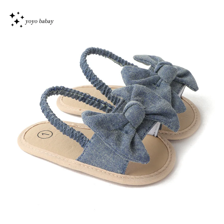 Baby Girl Boy Sandals Newborn Toddler First Walkers Shoes Summer Butterfly Beach Flat Sandals 4 Colors baby shoes boy
