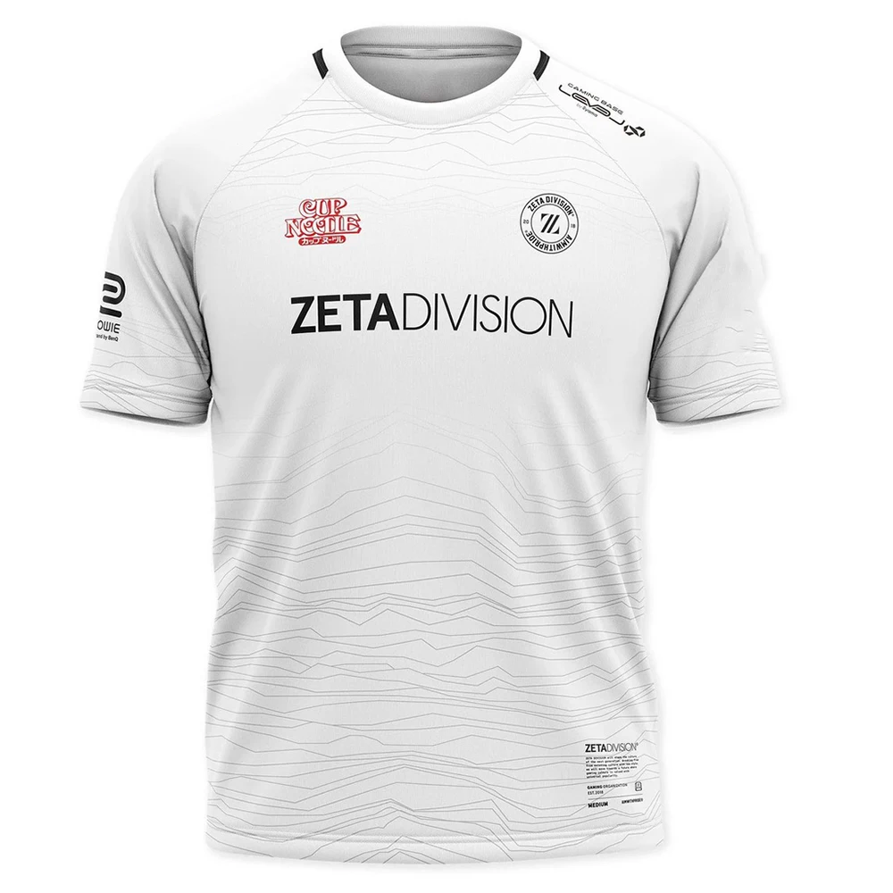 ZETA DIVISION Valorant Gaming 도쿄 일본 스포츠 팀 저지 22/23 VI