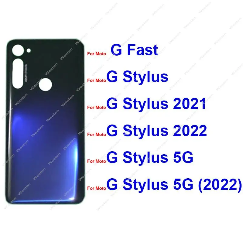 

Задняя крышка корпус батарейного отсека задняя крышка для Motorola MOTO G Fast G Stylus 2021 2022 5G