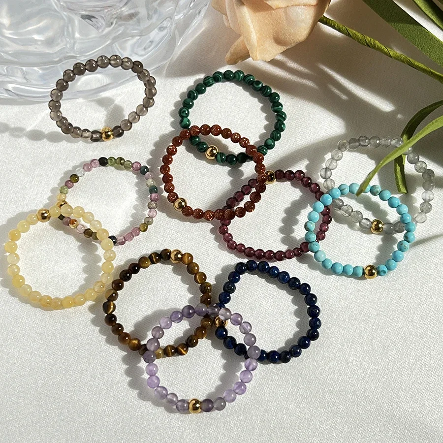 Wedding Rings for Women Handmade Jewelry Stainless Steel