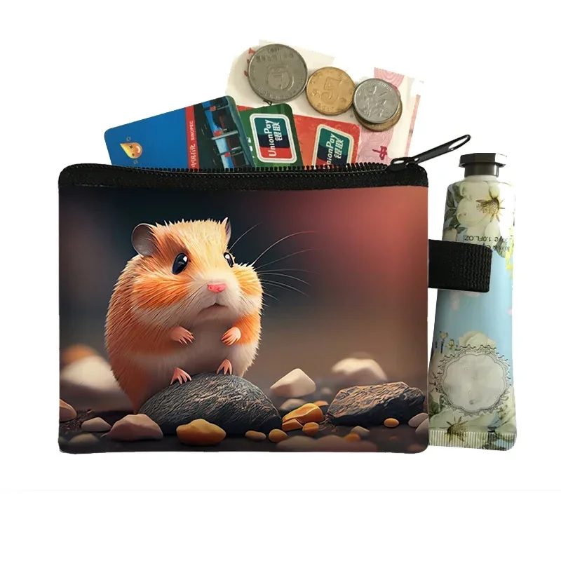 Just A Girl Who Loves Guinea Pigs Print Coin Purse Cute Pet