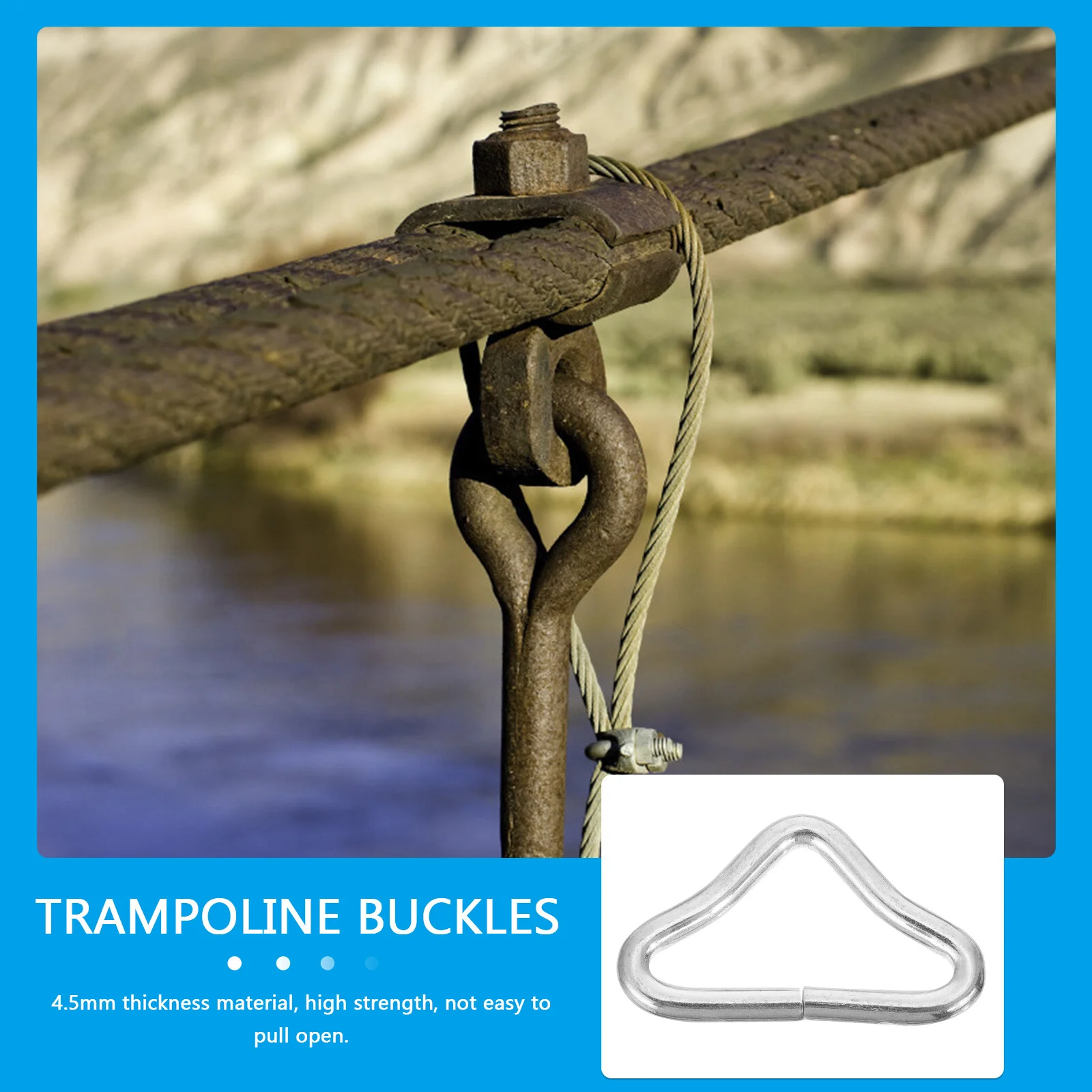 Ring Clamp Trampoline Buckles 40 PCS