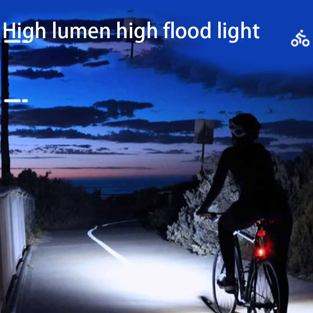 LED Bicycle Front Light Bike Light IPX4 Waterproof Bike Safety Lamp 360 Degree Rotating Bicycle Headlight Cycling Accessories