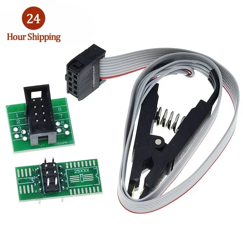 SOIC8 SOP8 - Clip De Prueba Para Programación En Circuito EEPROM 93CXX