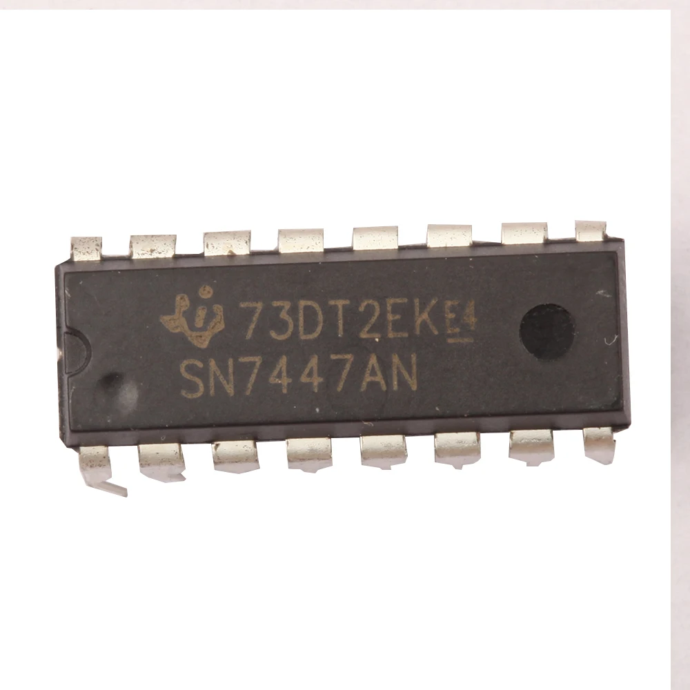 (5 шт.) SN7447AN IC BCD-TO-7SEG DECODR/DVR 16-DIP 7447 SN7447