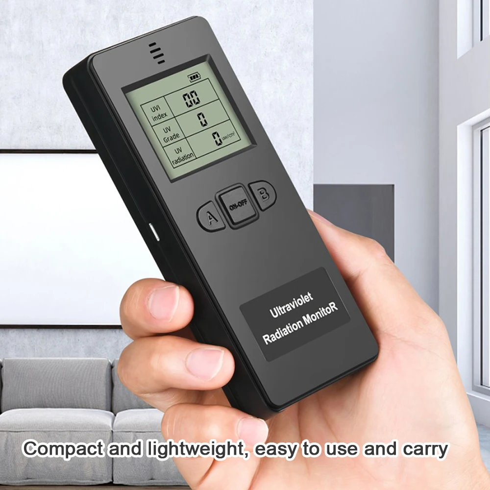 KF-90 Portable Digital Ultraviolet Radiation Detector Ultraviolet UVI Meter Radiometer Tester Protective Equipment Testing uv illuminometer