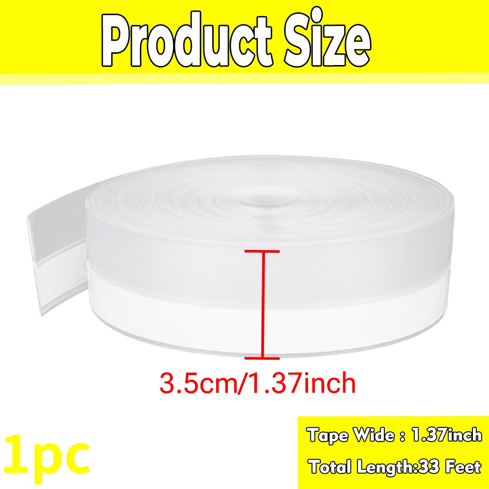 5m Self-Adhesive Soundproof & Windproof Door and Window Seal Tape