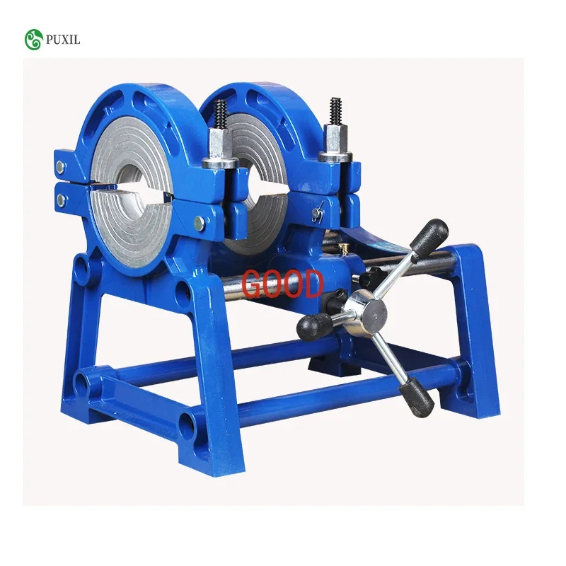 63-200 （Two Rings) Manual thrust butt welding machine PE fusion welding machine PE precision hot melting machine 3