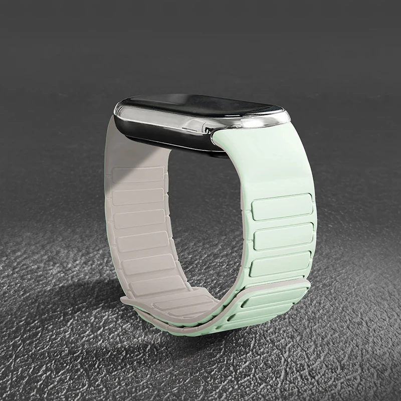 Magnetic Silicone Strap Bracelet for Smartwatch - Stylish Accessory Wristband